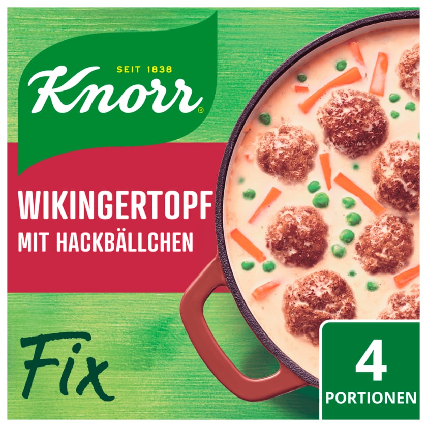 Knorr Fix Wikingertopf mit Hackbällchen 3 Portionen